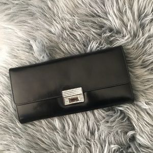 Diamanté Clasp Jewelry Travel Case